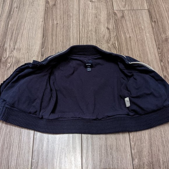 [KIDS 2/$30] EUC Baby Boy (0-3M) - GAP Baseball Jacket - Picture 5 of 8